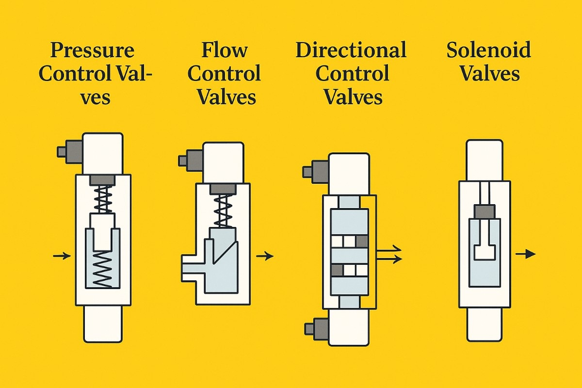 Hydraulic proportional valves