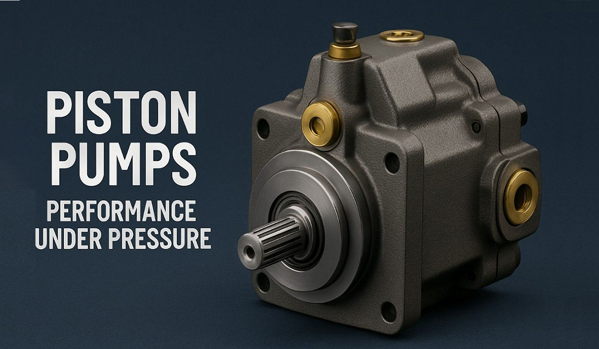 Reliable hydraulic piston pumps