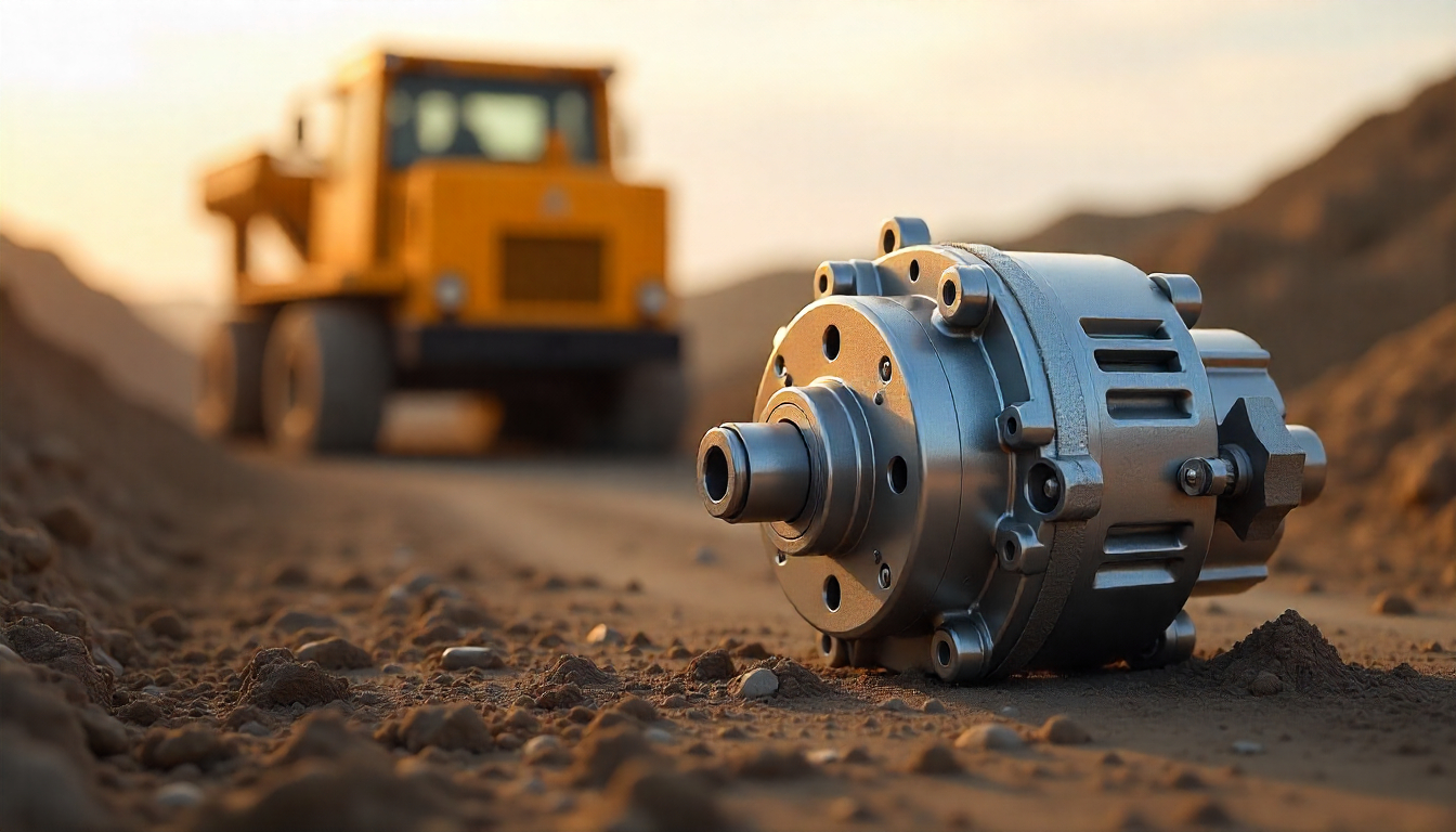 Track motor for excavator