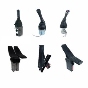 THM-Pilot joysticks & foot pedal valves