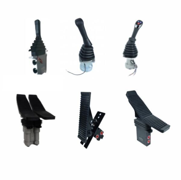 THM-Pilot joysticks & foot pedal valves