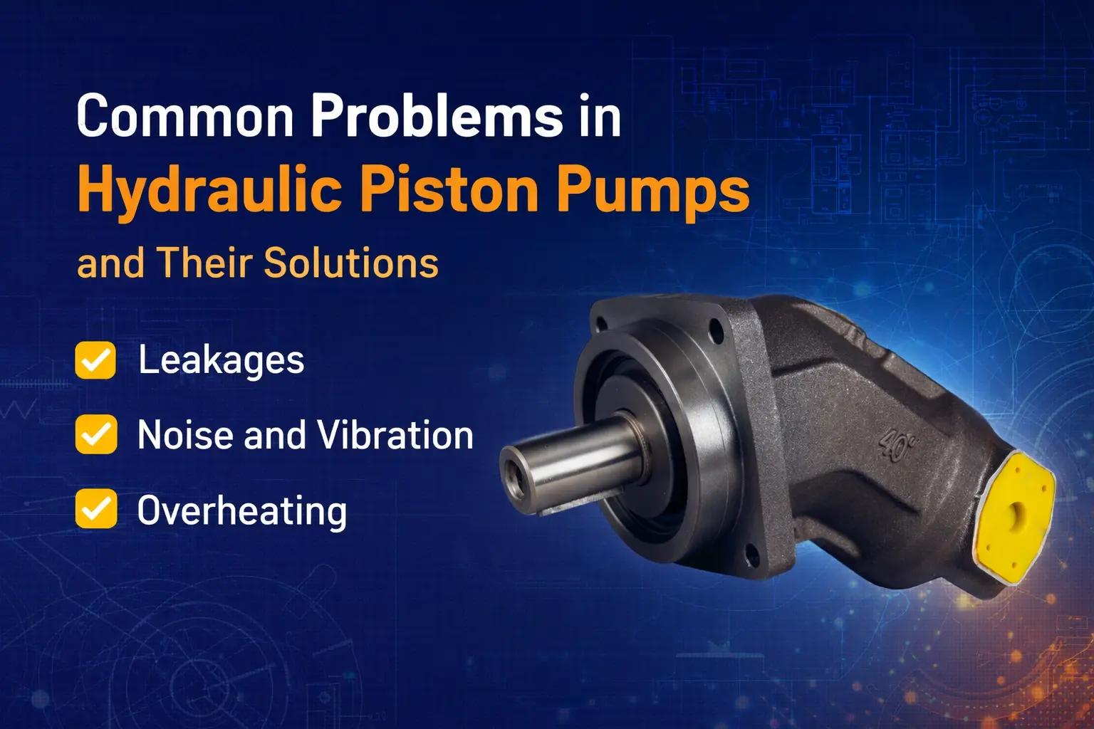 Piston pump failure causes