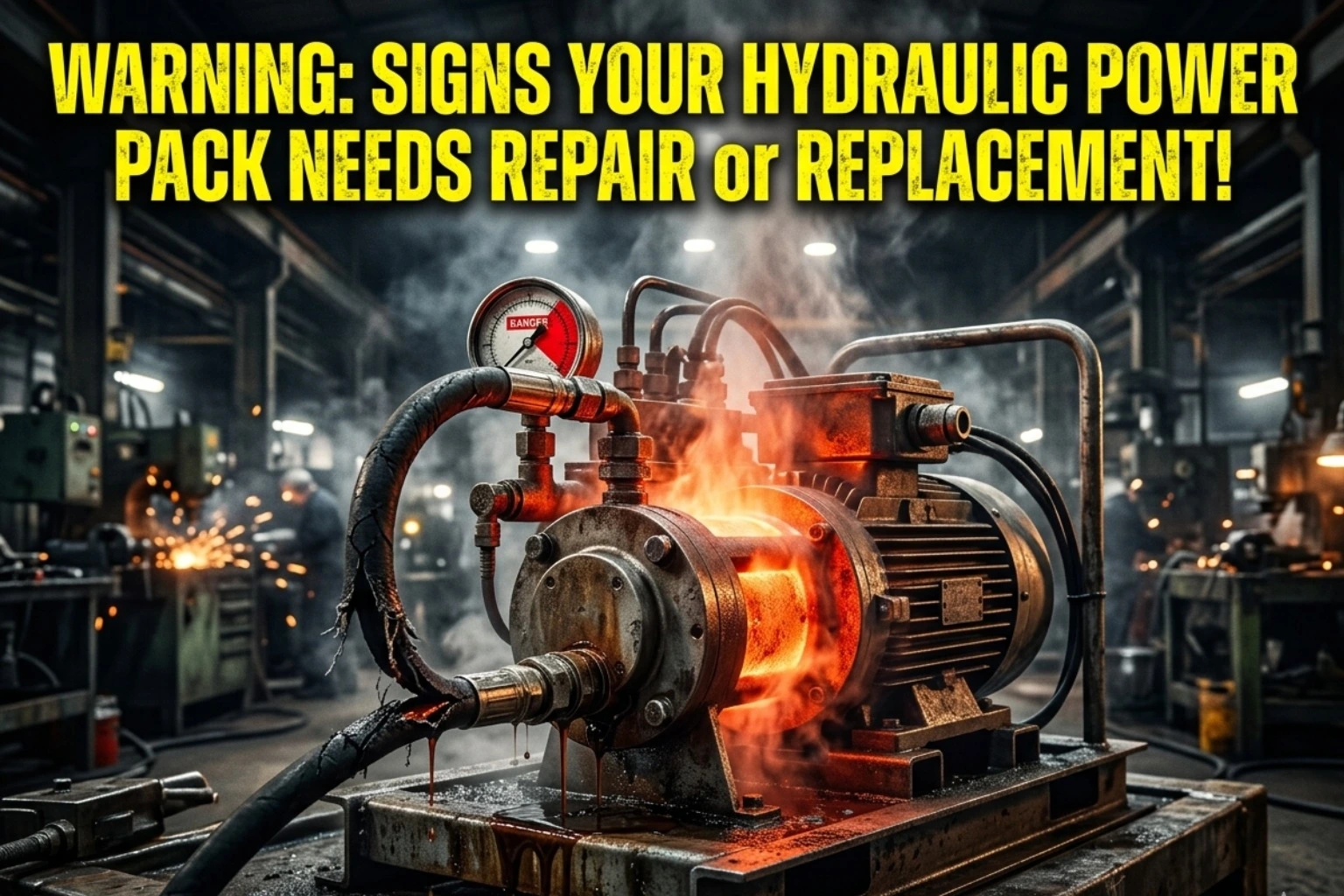 Compact hydraulic power pack