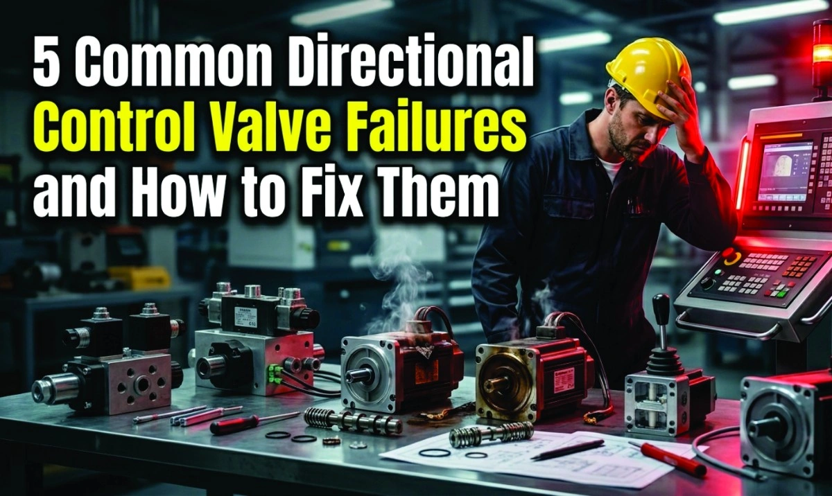 directional control valve failures