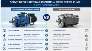 servo driven hydraulic pump