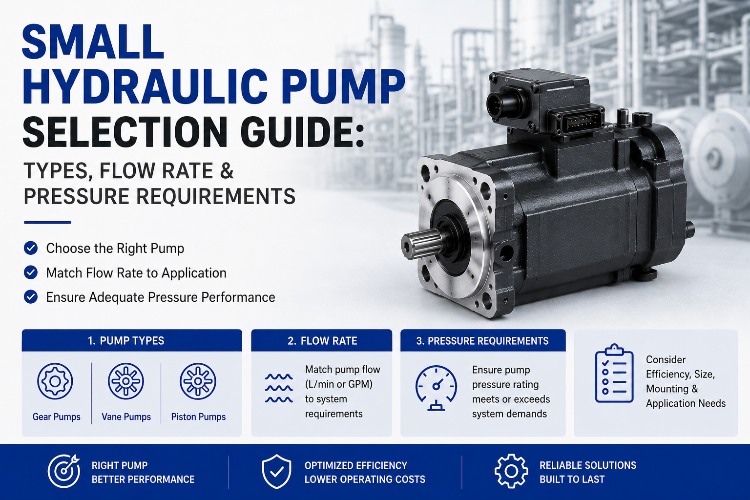small hydraulic pump