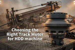 track motor for hdd machine