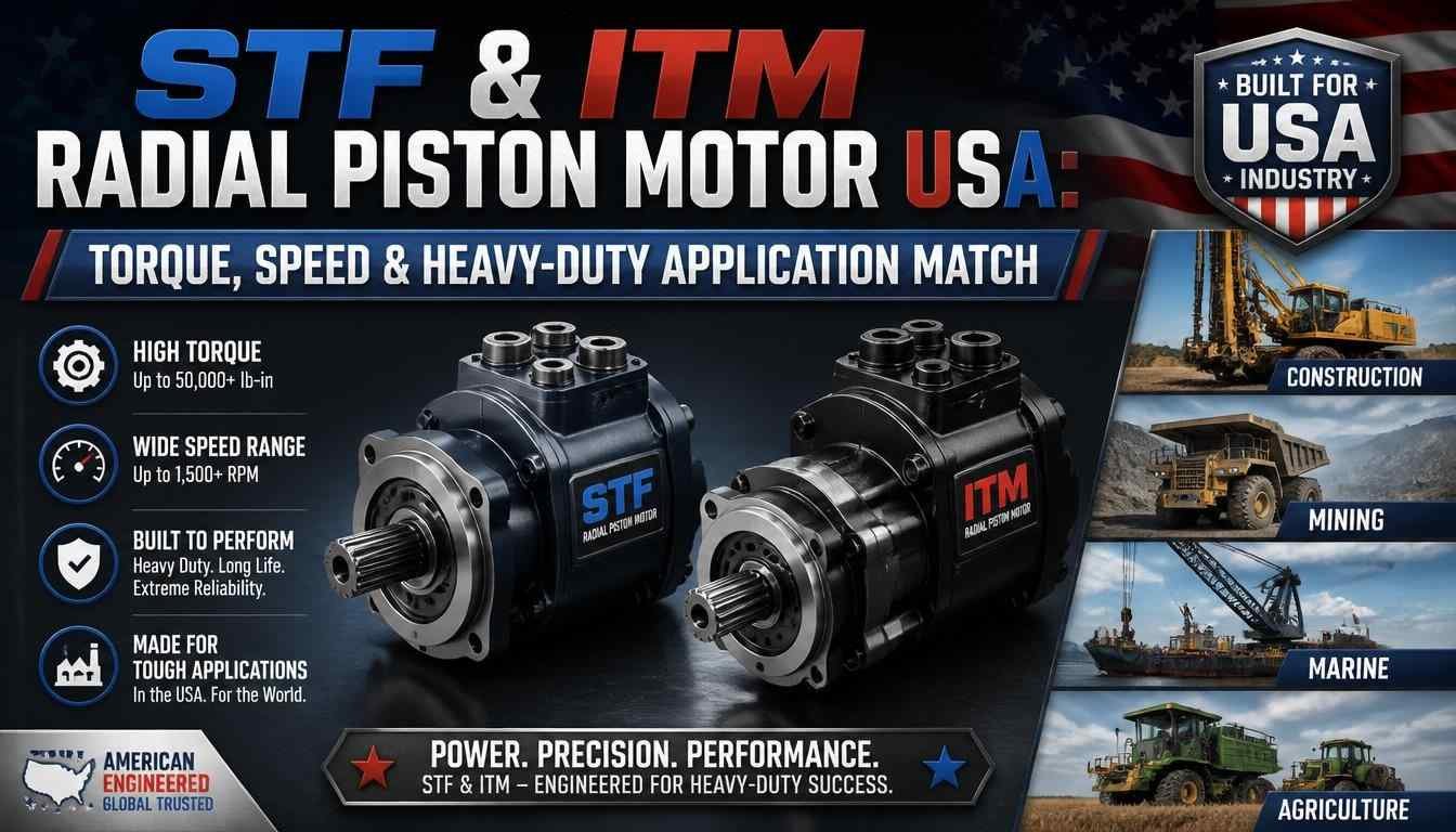 STF & ITM Radial Piston Motor USA