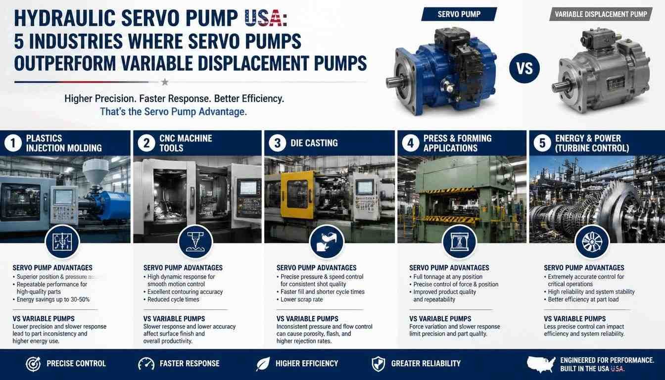 hydraulic servo pump usa