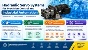 hydraulic system for plastic machines